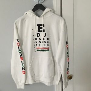 Dj Esco - Kolorblind Music Fan HoodedSweatshirt - HOLIDAY SALE